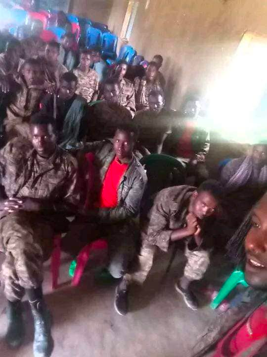 Regime fighters captured in fighting in Meta Wolkite (May 13th, 2023)