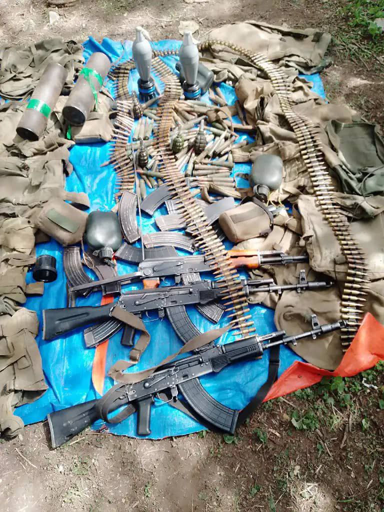 Weapons captured in Hararghe (May 11th)
