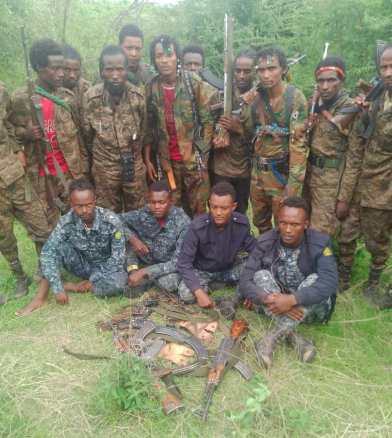 4 regime fighters captured in Adami Tulu (May 7th, 2023)
